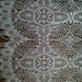 Llace fabric double eyelash border  1 yard 15"