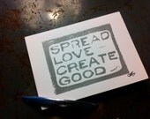 Block Print Art Cards