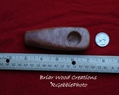 Briar Wood Premium Smoking Pipe - Smooth Bottom
