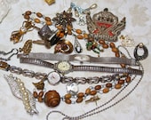 Jewelry-Watch-Brooch- Mixed Media Supply Lot
