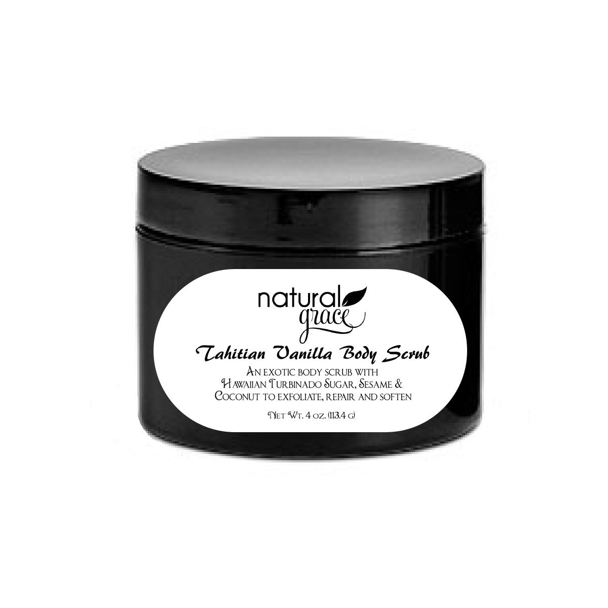 Tahitian Vanilla Body Scrub Net Wt. 4 oz.
