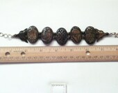 Vintage Wooden Celtic Prosperity Bracelet