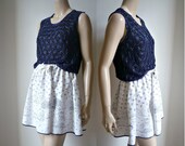 SANDRA FRench Vintage Beaded Tank Top