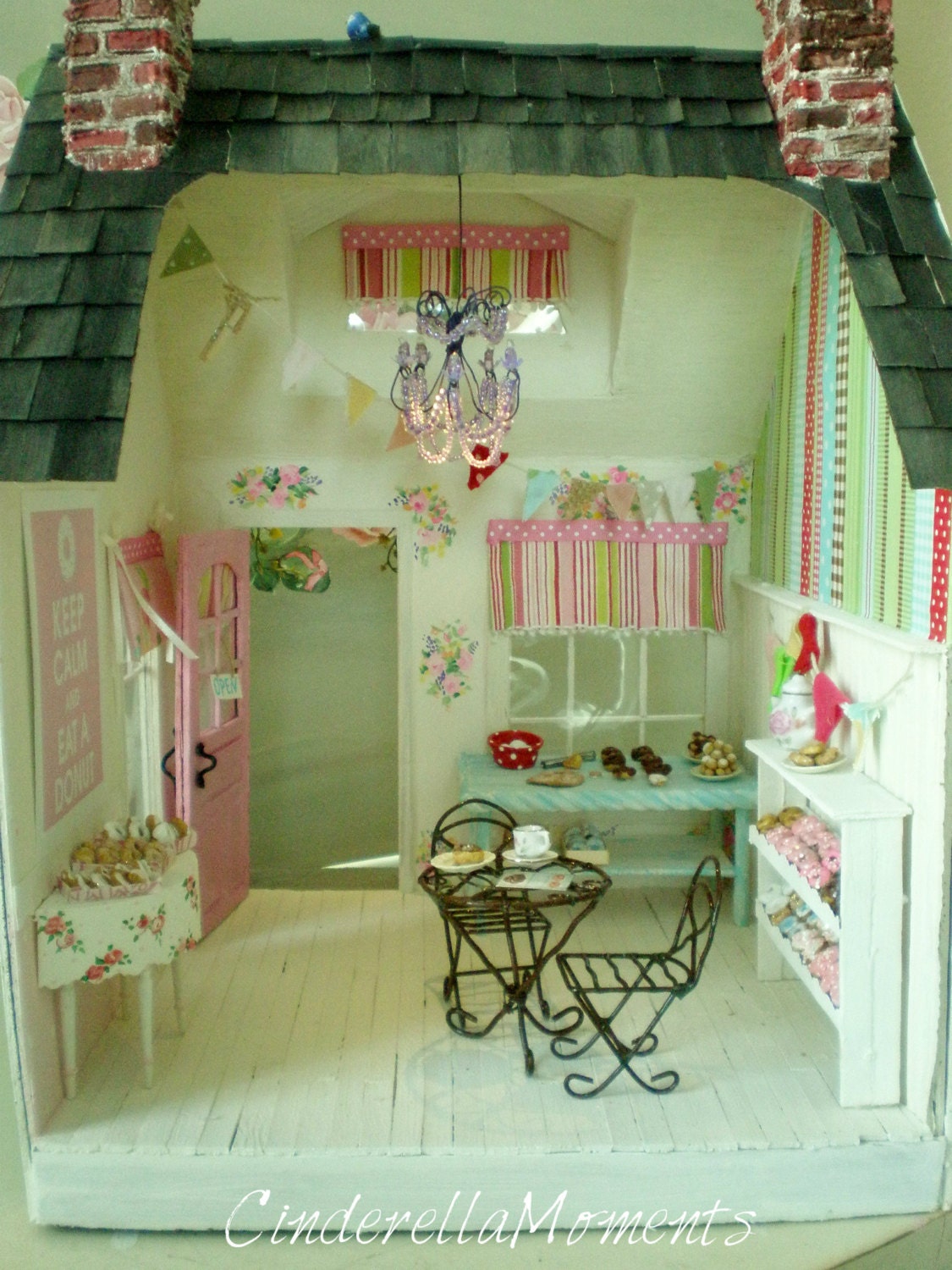 The Doughnut Shop Custom Dollhouse