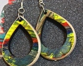 Reclaimed Skateboard Earrings