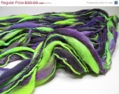 INVENTORY SELL DOWN Zombie, Handspun, Thick and Thin, Merino, Over 200 Yards