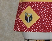 Martini Apron with Three Pockets OOAK