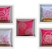 Pink Flower Decorative Throw Pillow Cover, Poinsettia on Fuchsia Pink Linen, White Embroidered Pillow, Cushion cover, Pillow Case 18x18