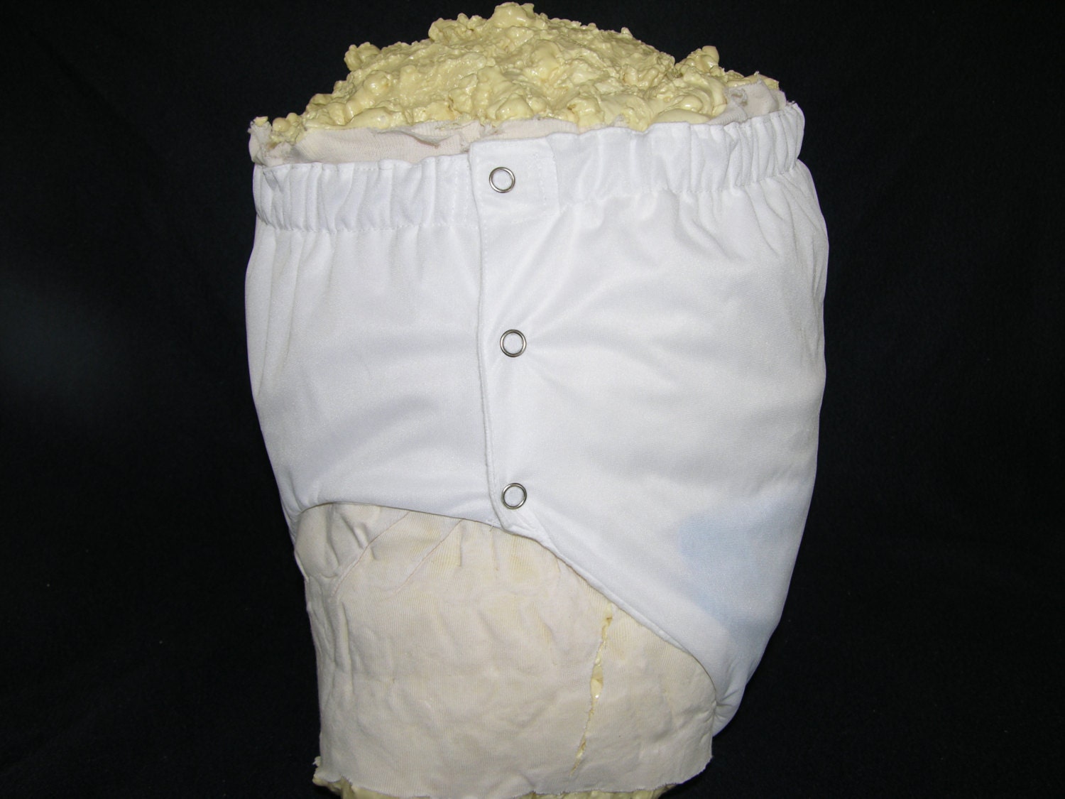 Adult diapers, waterproof cloth potty training pants, snaps closure, 1 print pants custom yet to made