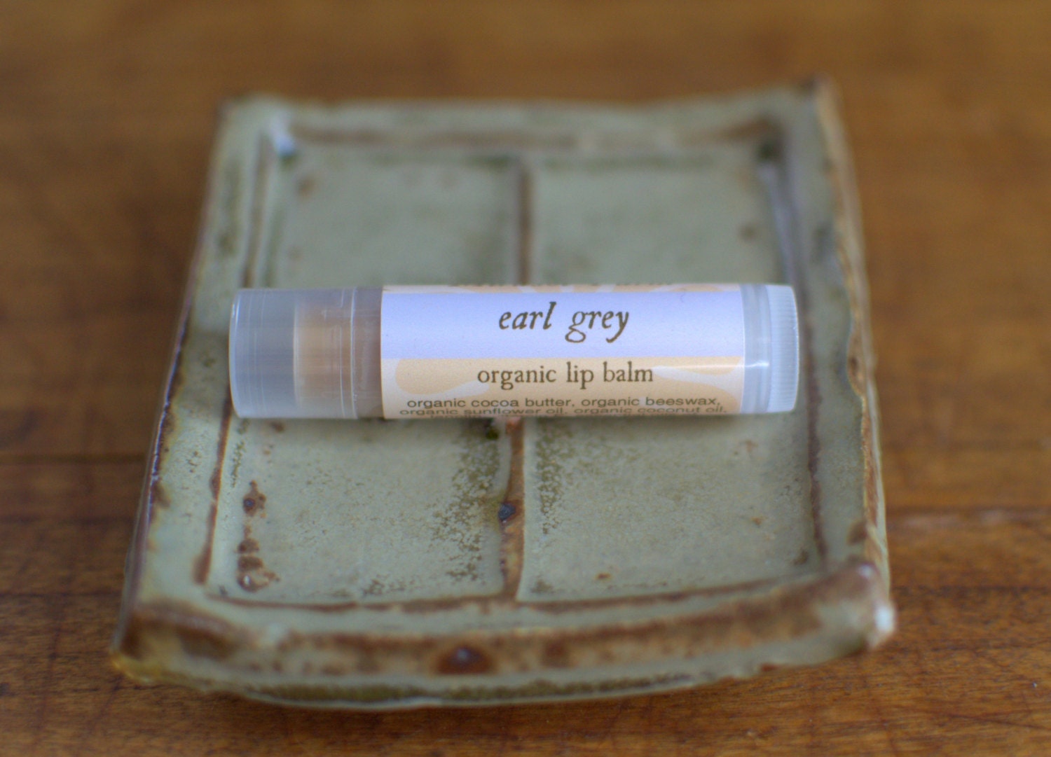 Earl Grey - organic lip balm, all-natural