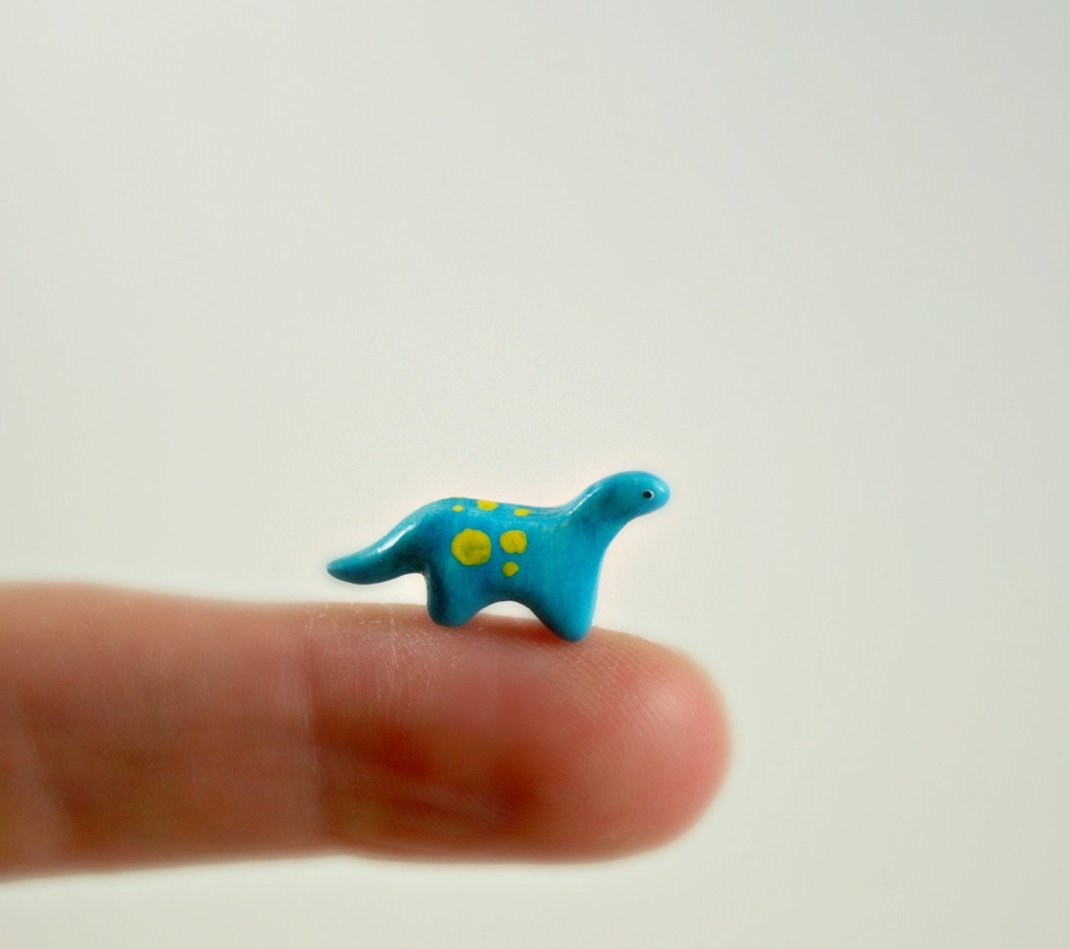 Micro Dinosaur - Hand Sculpted Miniature Polymer Clay Animal
