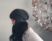 unisex slouch beanie.  eco friendly. vegan. PICK YOUR COLOR