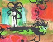 All That Jazz Watercolor Print