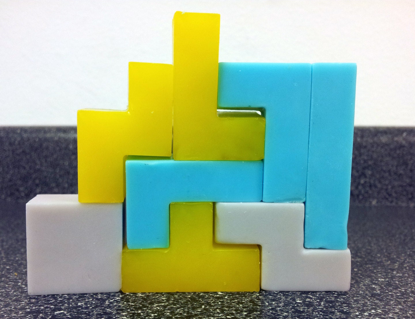 SOAP for Mom, Kids and Gamers, Tetris Set of 8 Pieces, Grapefruit Scented