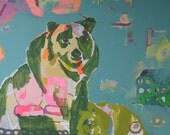 painting - acrylic on canvas - nature knows best
