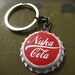 Weekend Sale. Fallout inspired Nuka Cola Classic bottle cap keychain. The original. Featured in EGM.