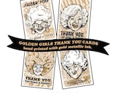 Thank You for being a friend -  Golden Girls Thank You Cards - Full Set