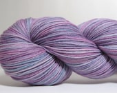 Sock Garden - Hand Dyed Yarn - Variegated in Pinks and Light Violets