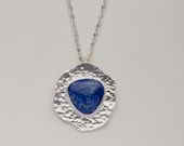 Lapis Lazuli and Sterling Silver Pendant