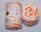 Lion Brand Zpagetti Yarn - super bulky Repurposed fabric yarn