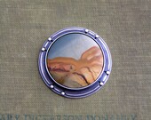 Rocky Butte Picture Jasper Ring or Brooch in Reclaimed Silver (Finished to Order)