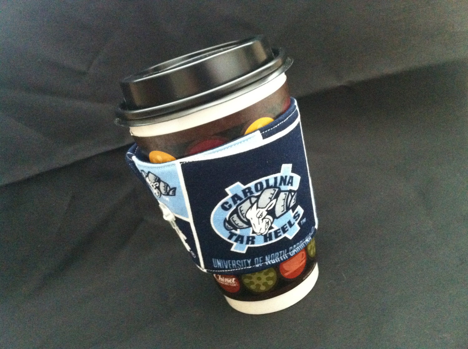 Reusable Coffee Cozy - University of North Carolina Tarheels