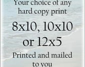 8x10, 10x10 or 12x5 photo print - your choice of artwork - photography - painting