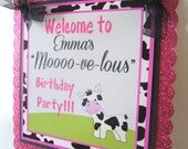 Personalized Door Sign - Custom BIrthday Baby Shower Wedding Welcome Glitter Il_170x135