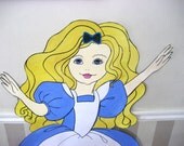 Alice In Wonderland Birthday Party Game - Princess - Pin The Crown on the Princess Il_170x135