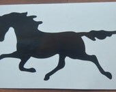 Running Horse Vinyl Decal