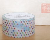 limited edition - mt ex shimoda - mt washi masking tape - colourful rain and clouds