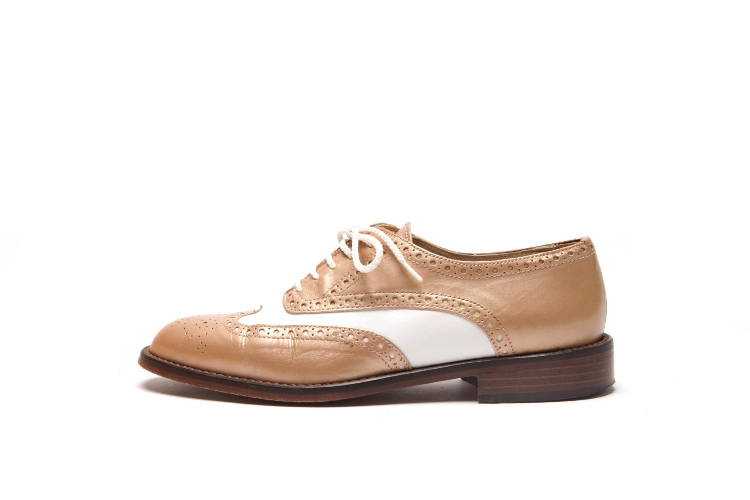 VTG Joan and David Two Tone Oxfords 7.5