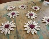 Vintage Daisy Appliques