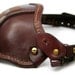 STEAMPUNK LEATHER Mask brown leather SMPL/a Raider design