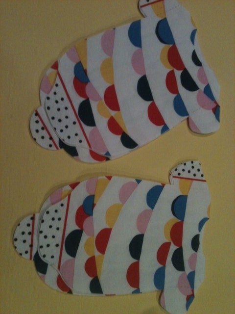 Pack of 30 Baby boy or girl shower onesie napkins or banner decoration. Adorned with little pennant flags. Il_170x135