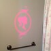 Cameo Princess Silhouette - vinyl wall graphic