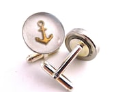 Anchor Cufflinks. Perfect for your Favorite Sailor.