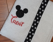 Disney Minnie Mouse or Mickey Towel