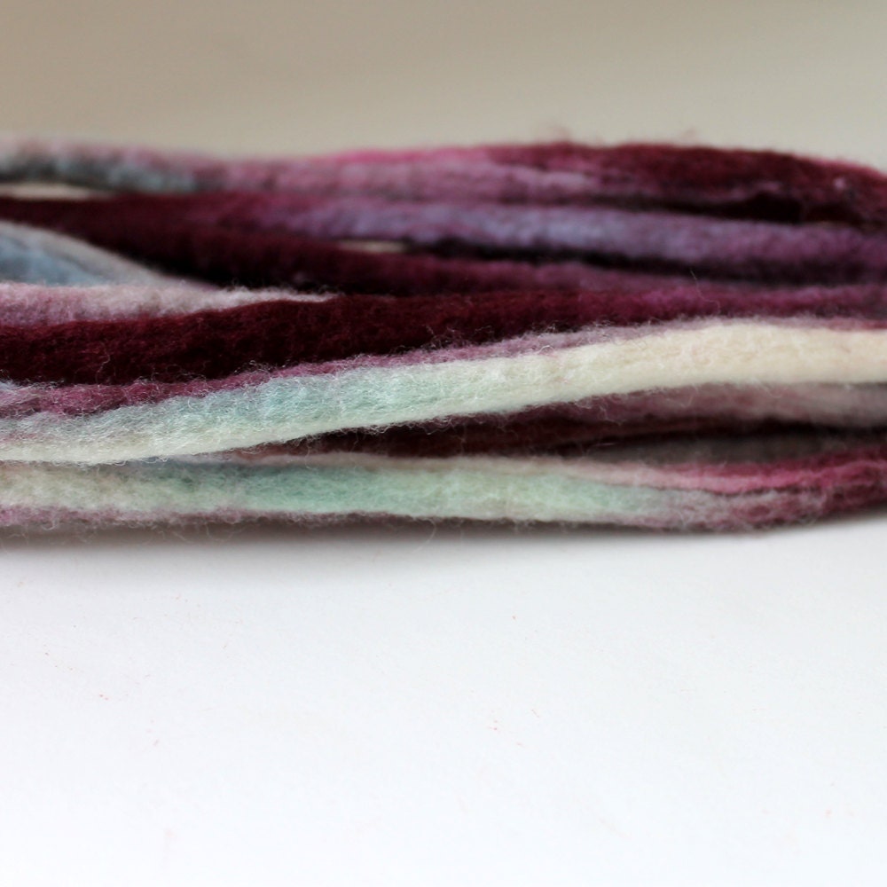 Double Ended Wool Dreads - Felted Wool Dread Falls