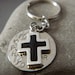 Graduation or Confirmation Handstamped Inspirational Key Chain or Necklace