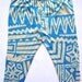 littlefour cotton knit aztec baby leggings NB 3m 6m 12m 18m
