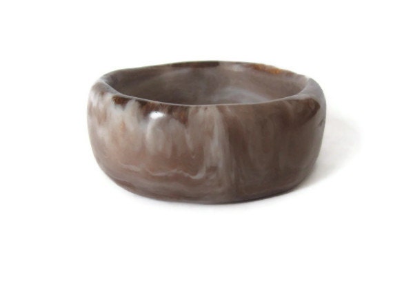 Resin Bangle Bracelet - Chunky