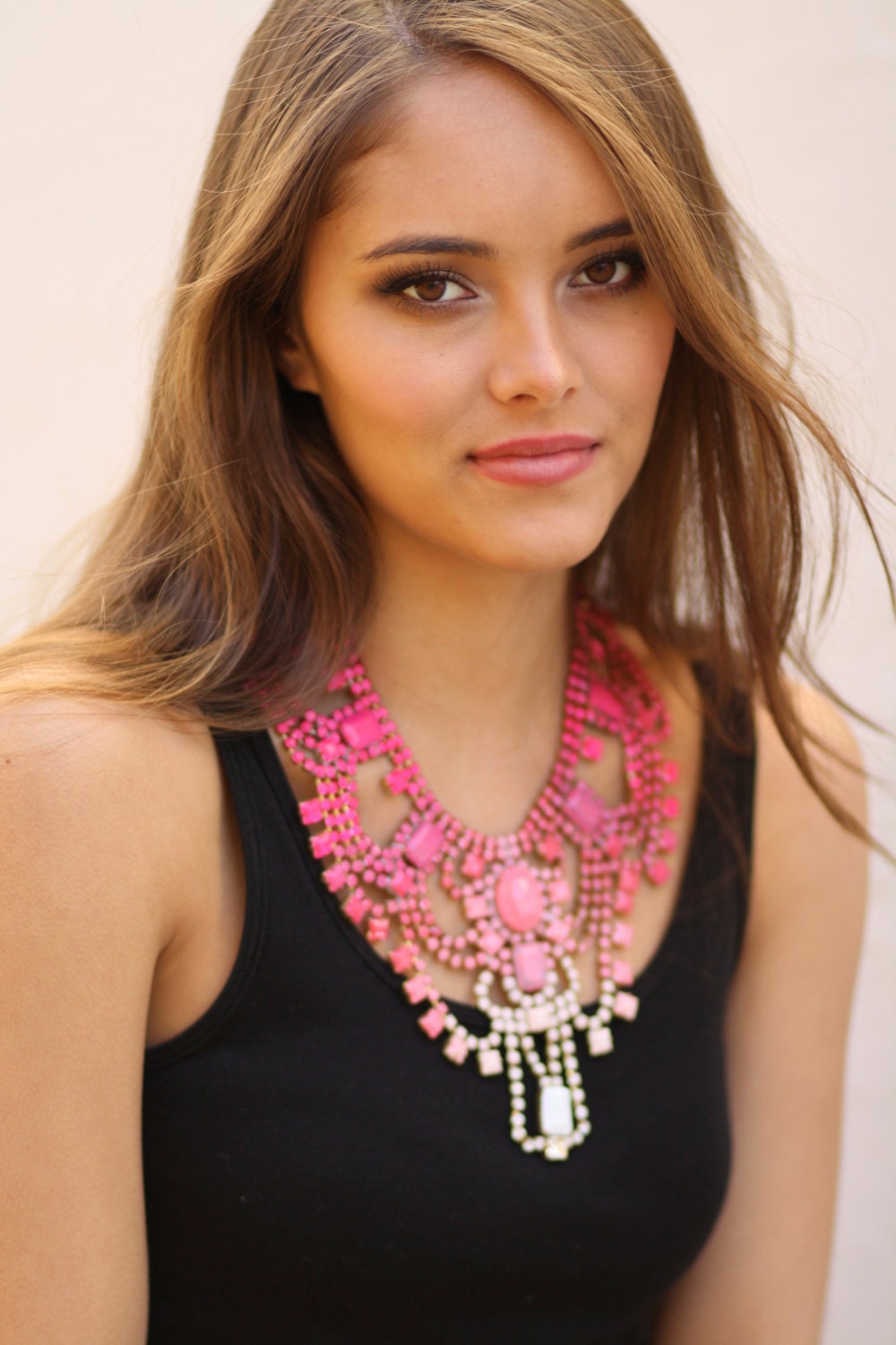 One of a Kind Statement Necklace- Paris 3