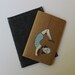 Moleskine Cahier Journal daring young girl in blue blank