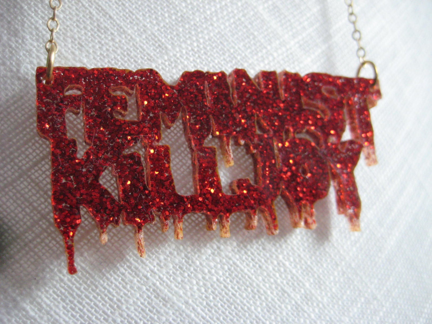 RED GLITTER Feminist Killjoy