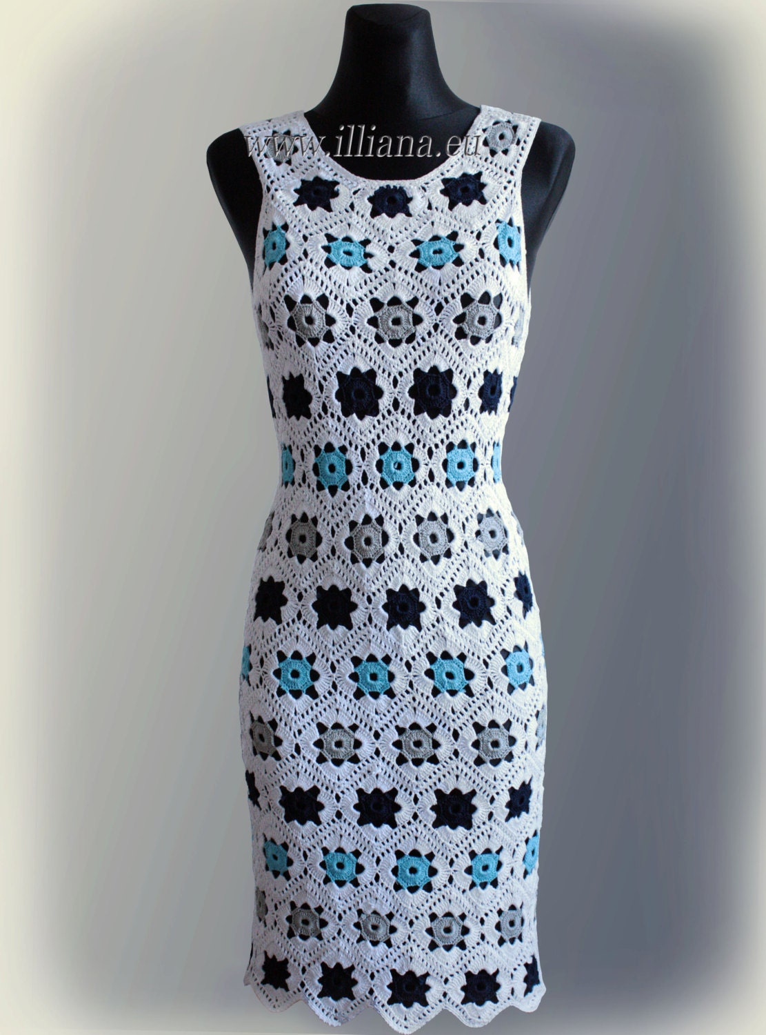 Dress. Crochet Pattern No 229