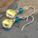 Swarovski Crystal Sterling Silver Earrings - Bohemian Bling