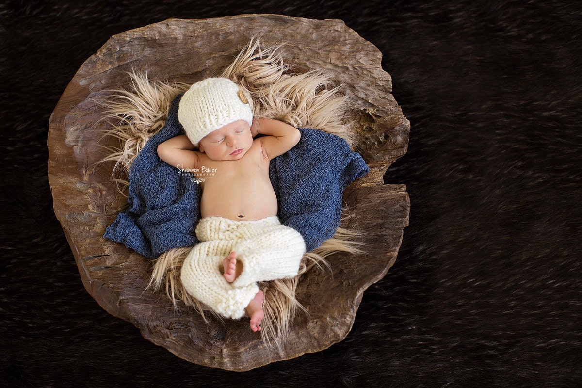 Ivory Cream Newborn Pants Photography Prop, Diaper Cover, Newborn Clothes,  Baby Boy Props, Newborn Pants, Photo Props