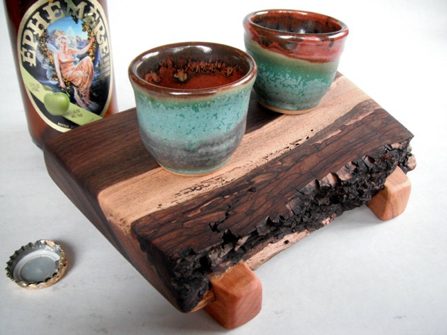 Reclaimed small Black Walnut Serving/Cutting Board