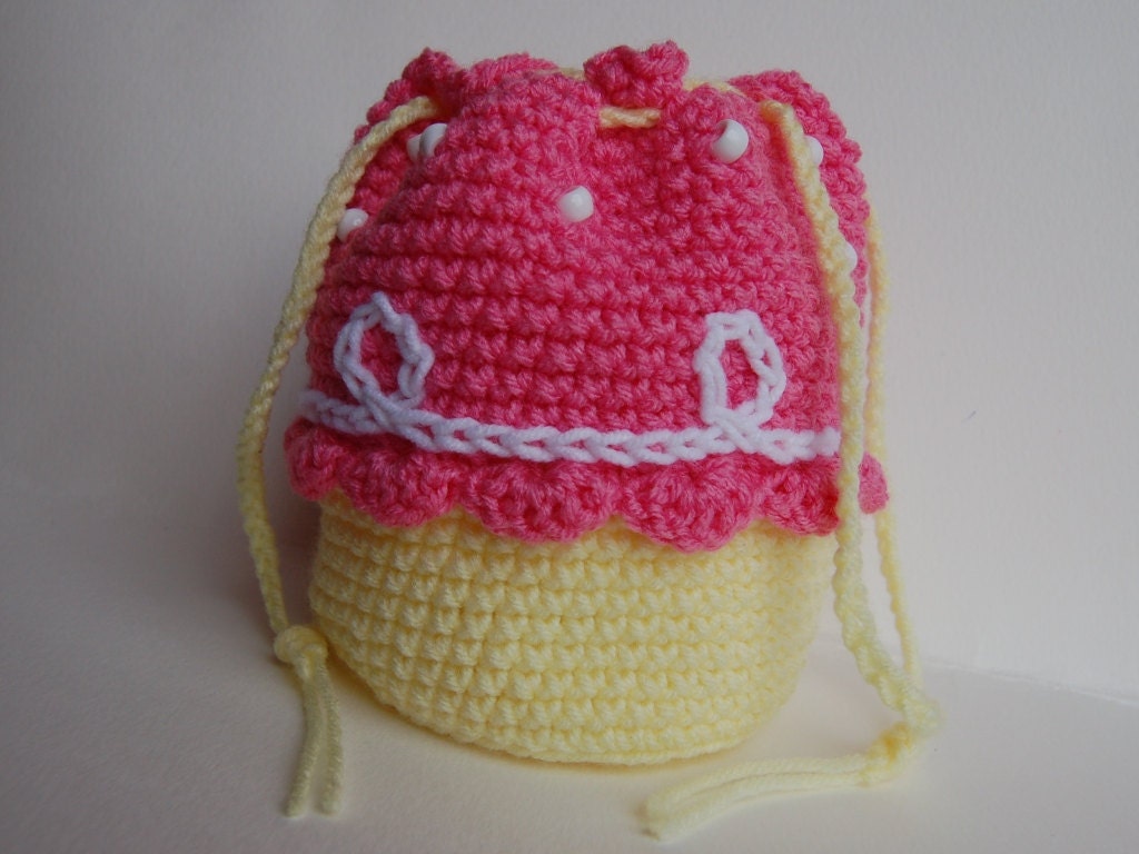 Pink Lemonade Cupcake Purse